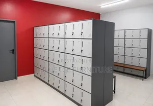 Metal 15 Door Staff School Cabinet