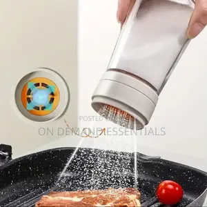 Moisture-Proof Glass Salt Shaker With Precise Measure