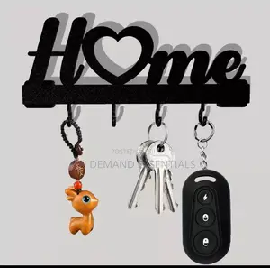 Aluminum Metal Wall Art No Drill Adhesive Key Holder