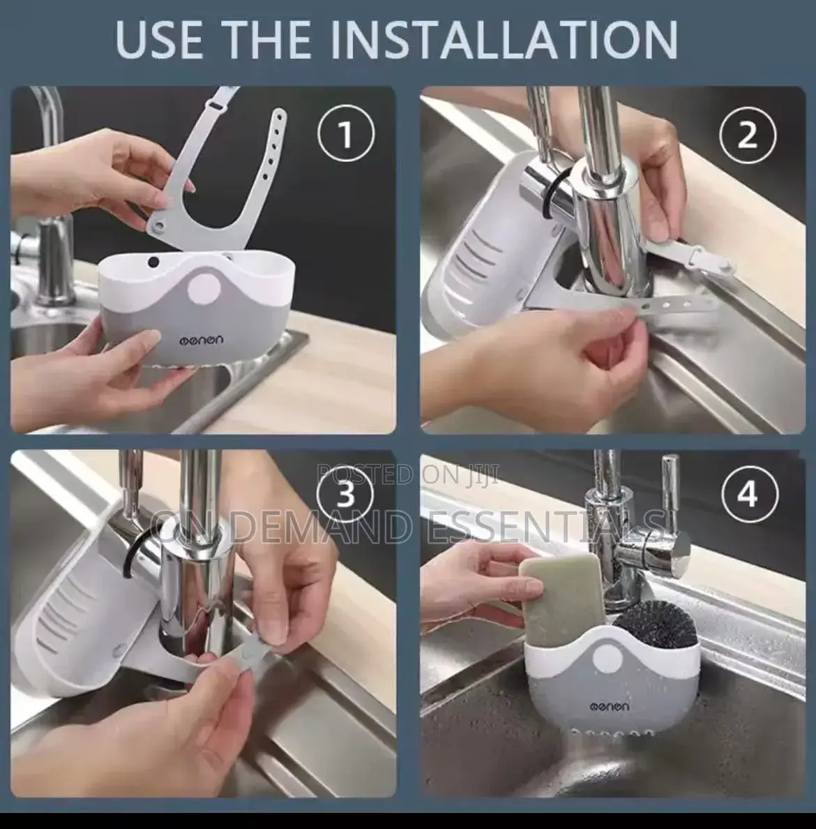 Adjustable Kitchen Sink Hanging Drain Basket