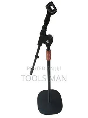 Adjustable Desktop Microphone Boom Arm Stand With Weighted Base.