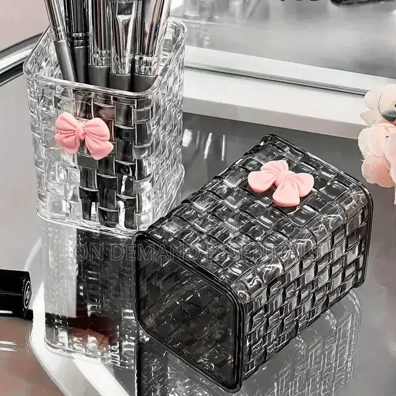 Acrylic Makeup Brushes Storage /Desk Organizer
