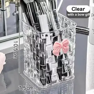 Acrylic Makeup Brushes Storage /Desk Organizer