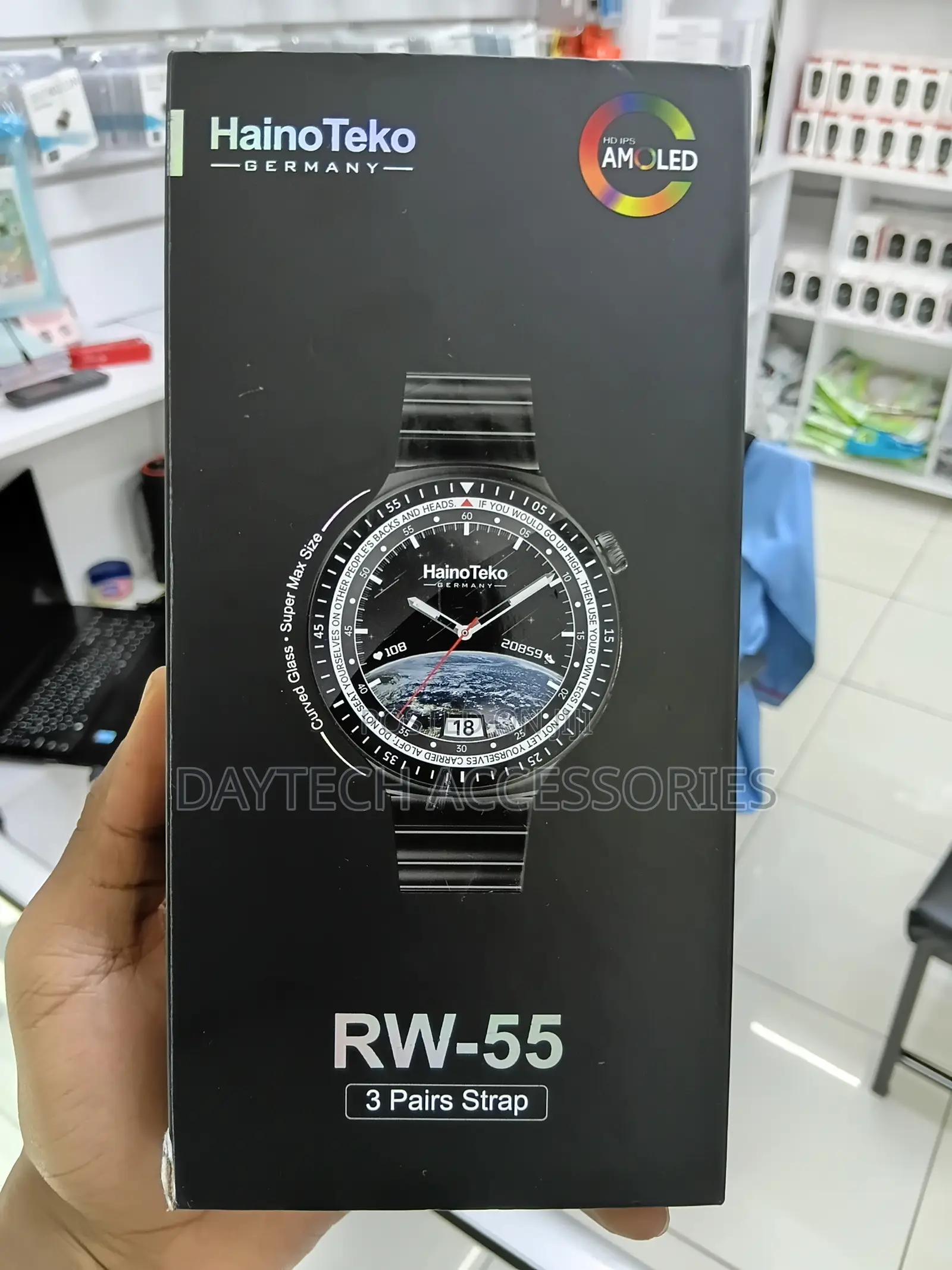 This Is a Haino Teko RW-55 Smartwatch.
