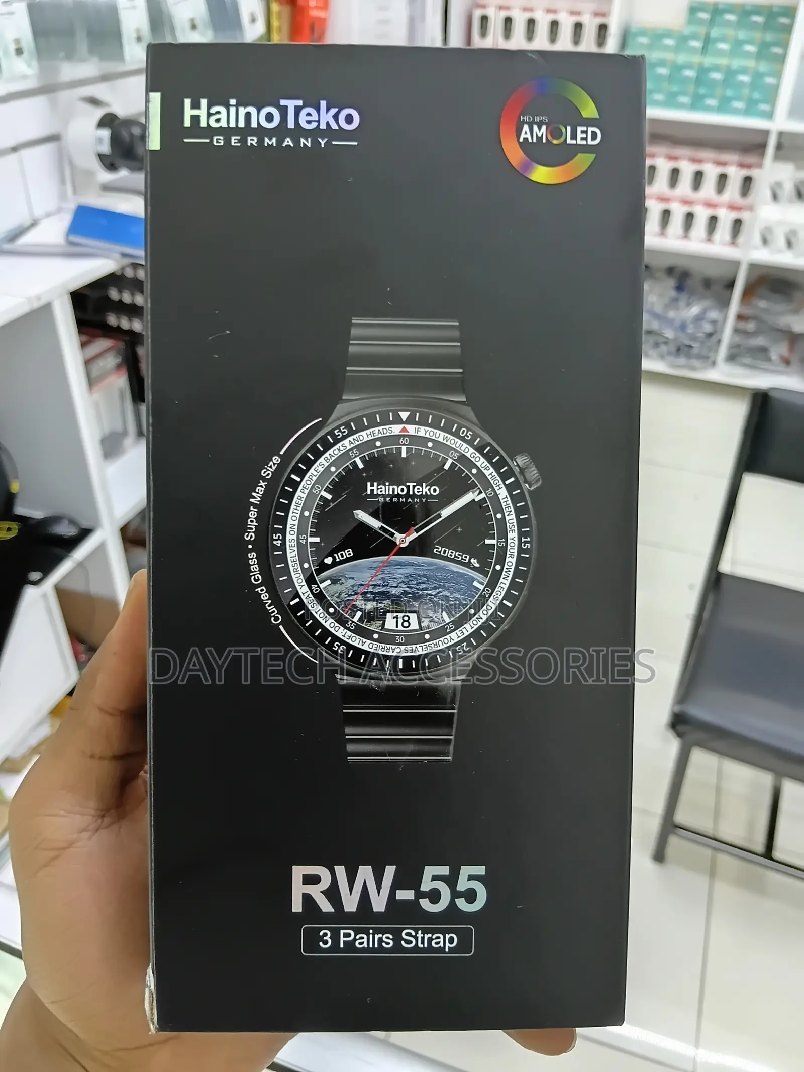 This Is a Haino Teko RW-55 Smartwatch.
