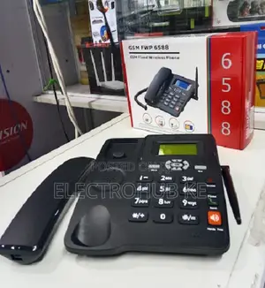 FWP 6588 GSM Desktop Phone Dual SIM Fixed Wireless Phone