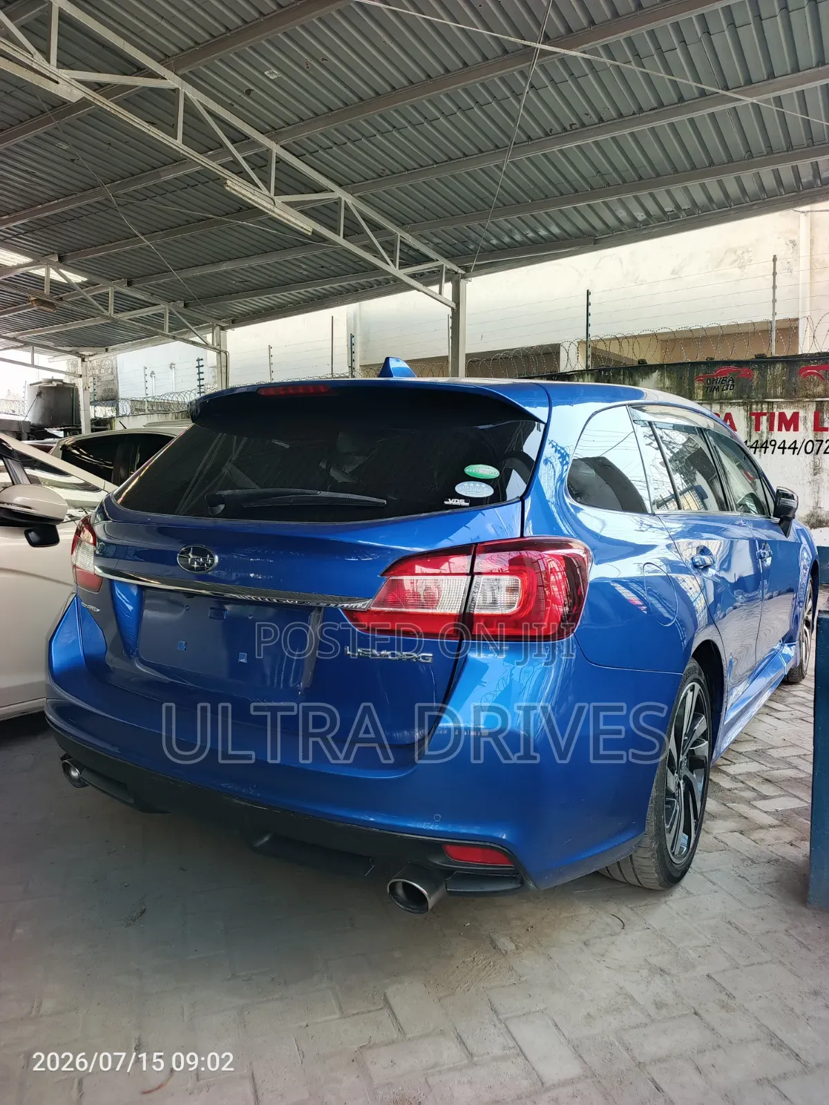 Subaru Levorg 2019 Blue