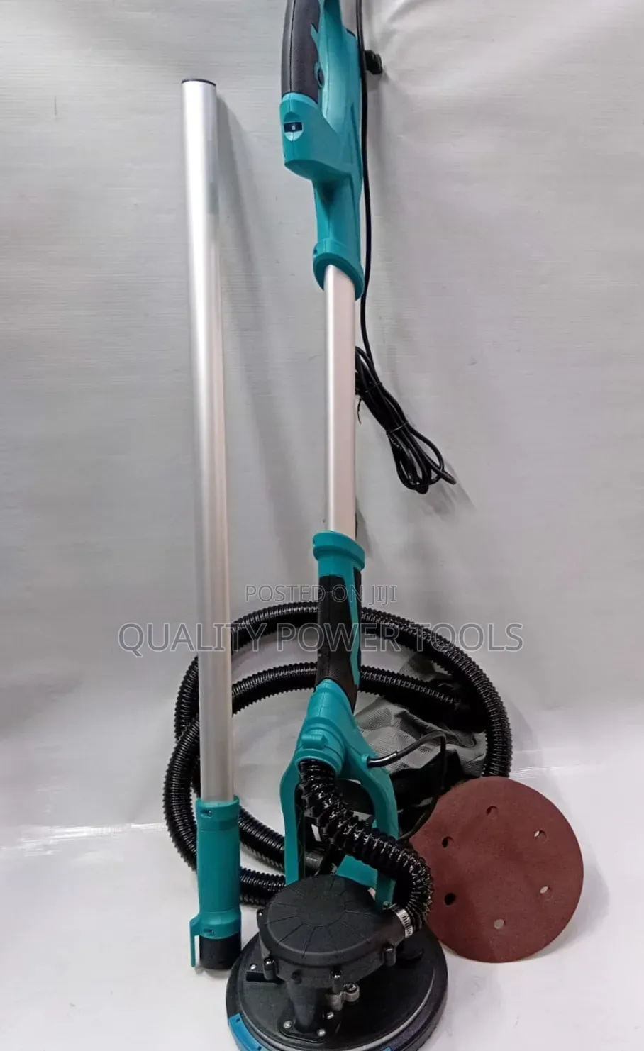 Electric Drywall Sander With Vacuum Hose Extension Handle