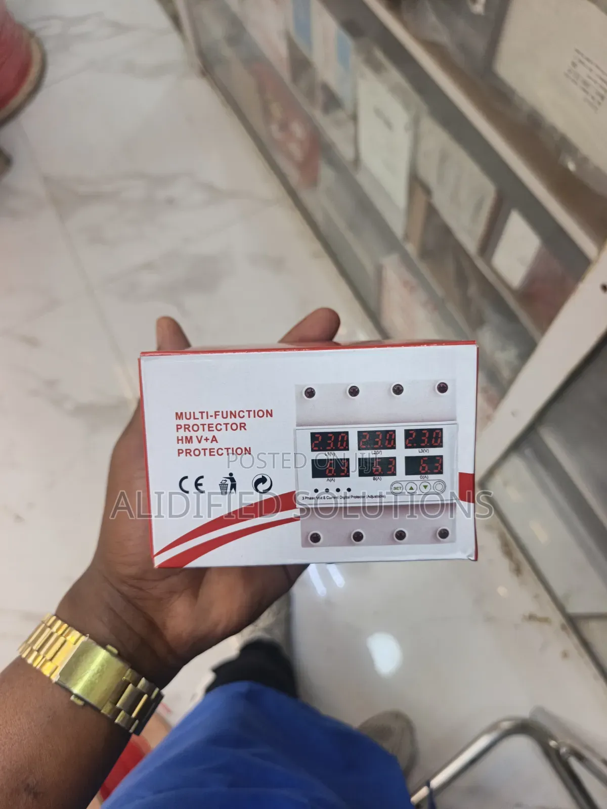 3phase Voltage Protector 63a