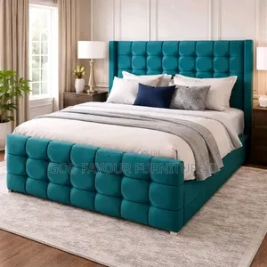Upholstered Luxury and Modern Bed JKHL