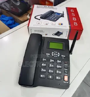 GSM Dual SIM Office Telephone FWP 6588 Desktop Phone