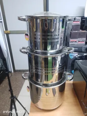 Six PCS Stainless Steel Cookware