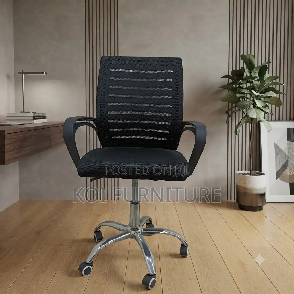 Office Chairs; Strong Mesh Office Chairs With Mid Back Support