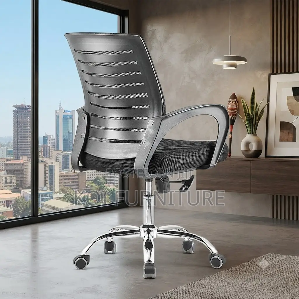 Office Chairs; Strong Mesh Office Chairs With Mid Back Support