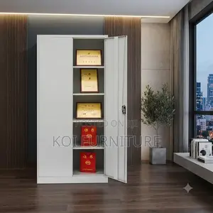 Office Cabinet; Two Doors Executive Steel Filing Ideal Cabinet