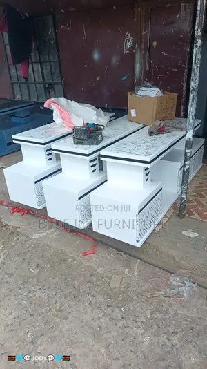 White TV Cabinet With Drawers