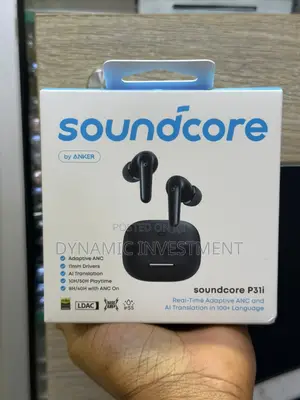 Soundcore ANKER P31i Real-Time Adaptive Noise Cancellation Earbuds
