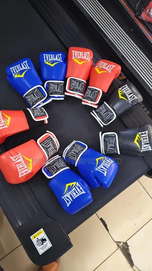 Everlast Boxing Gloves 8 10oz Blue, Red Black