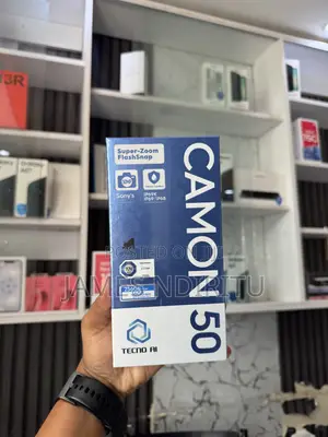 New Tecno Camon 50 256 GB Black