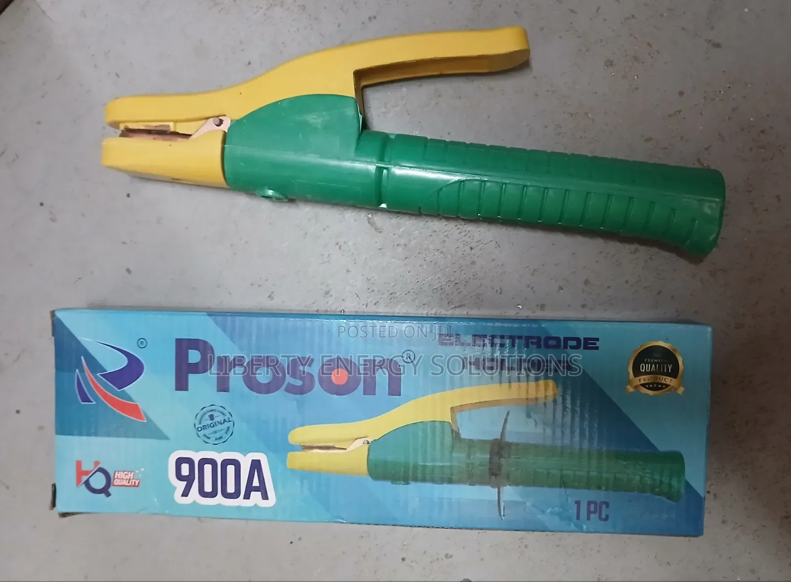 Proson Brand Welding Electrode Holder 900 Amps.