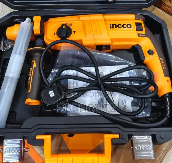 INGCO 2 Chucks Rotary Hammer Drill/800watts Rotary Hammer