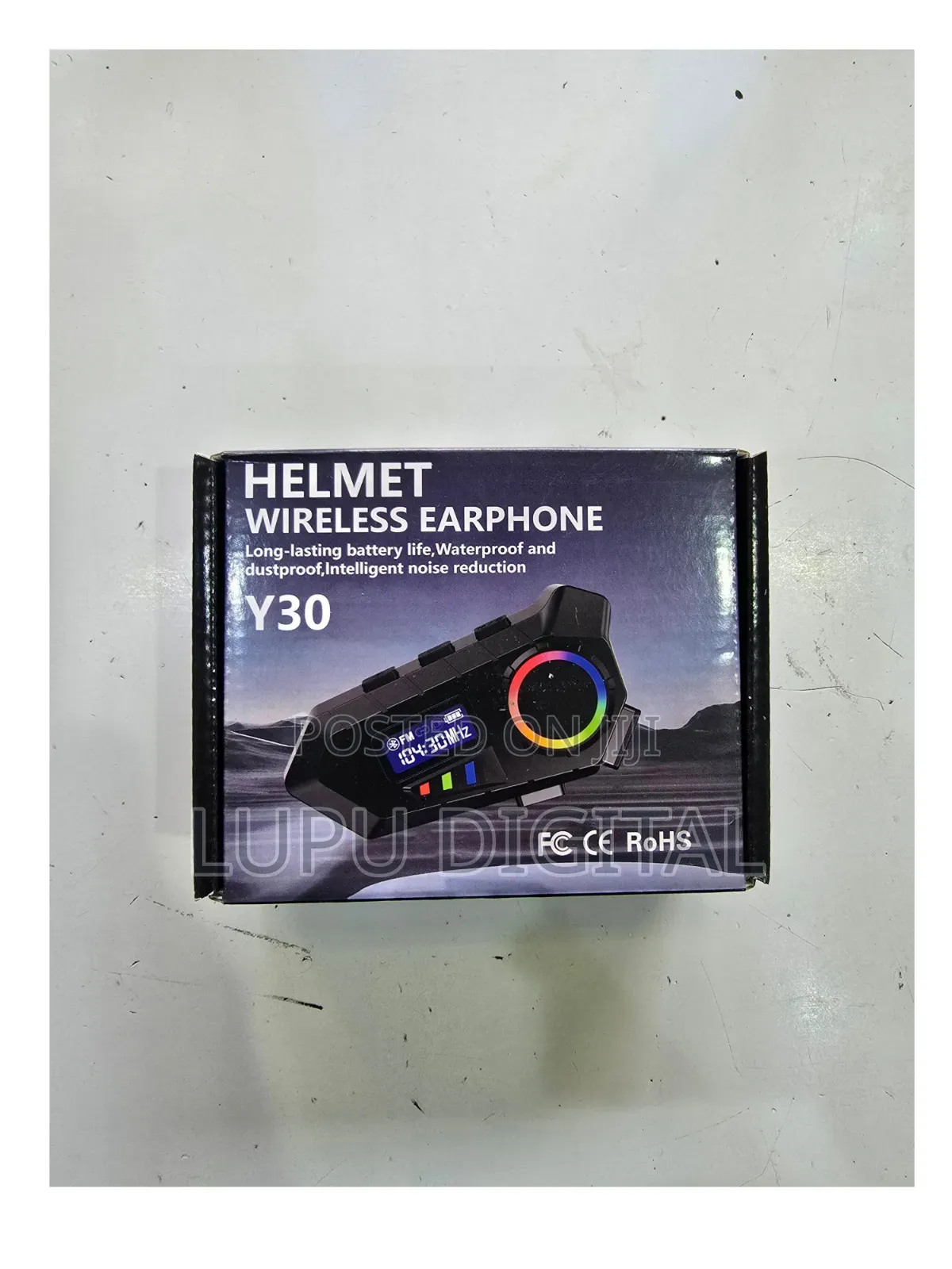 Y30 Helmet Wireless Earphone