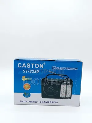 Caston ST-3330 FM/TV/AM/SW Multi-Band Portable Radio.