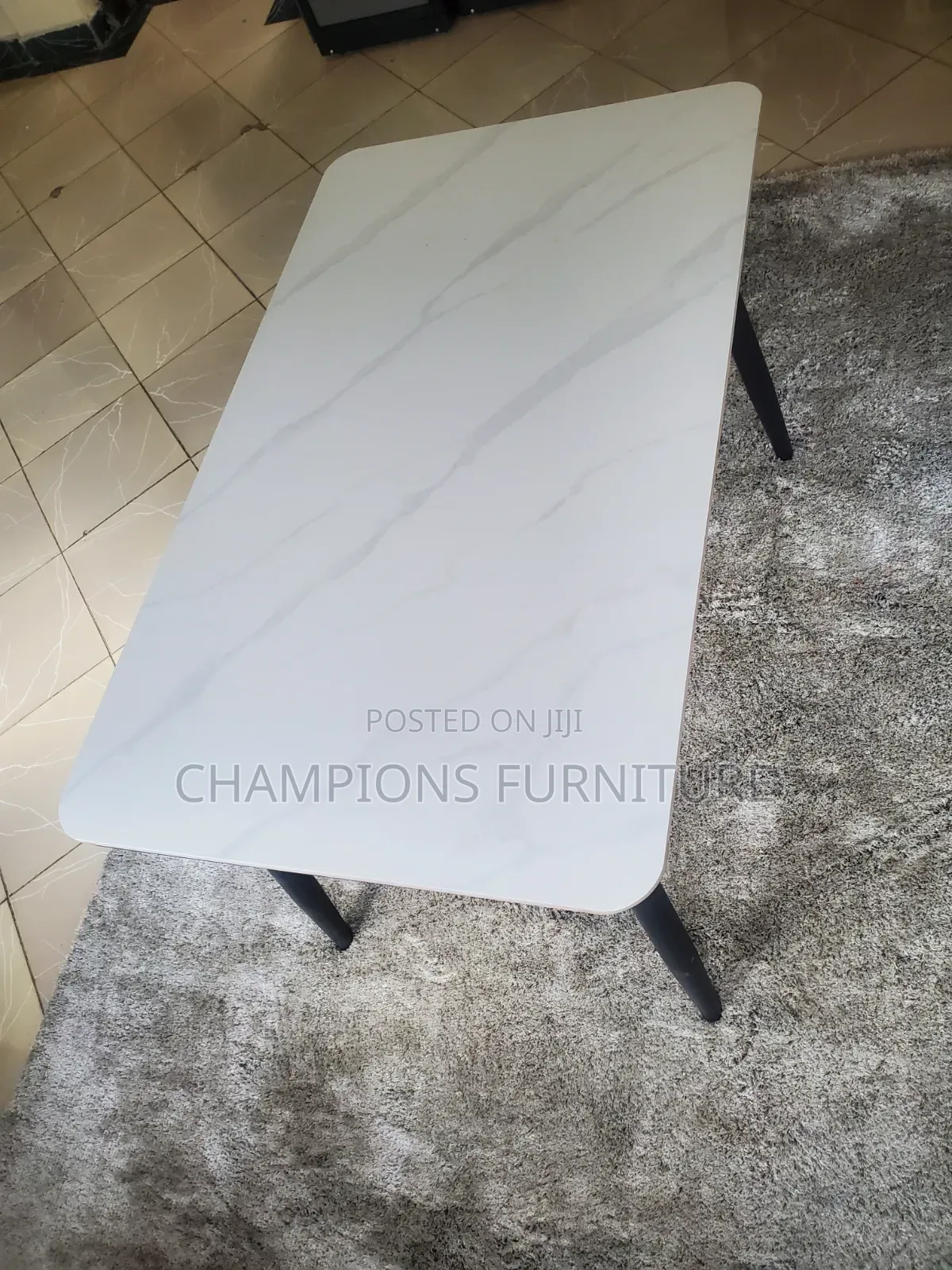 Marble Top Dining Table