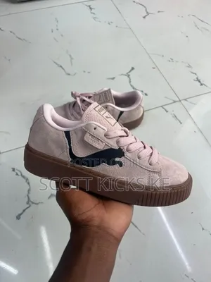 Puma Suede Platform Pink