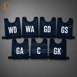 Complete Team Netball Mesh Bib Set