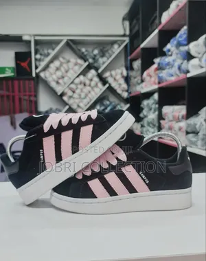 Adidas Campus Black Pink Sneakers