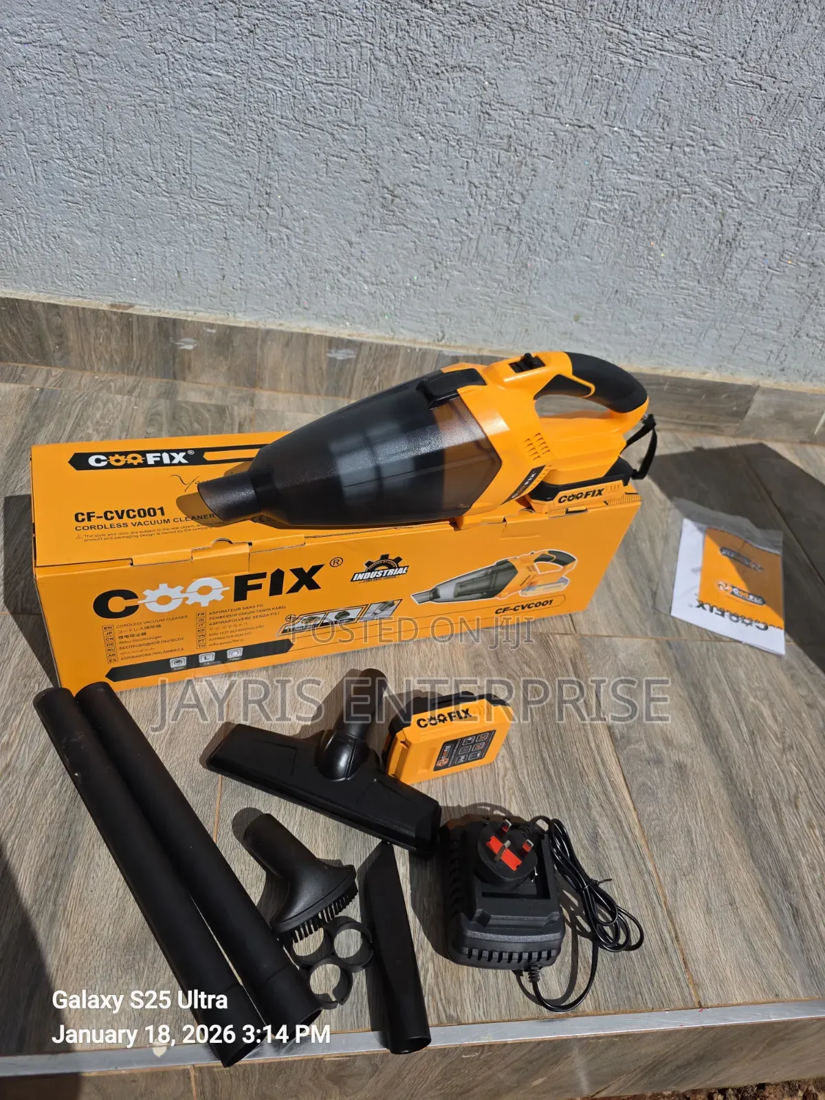 Coofix Cordless Vacuum Cleaner (Cf-Cv001)