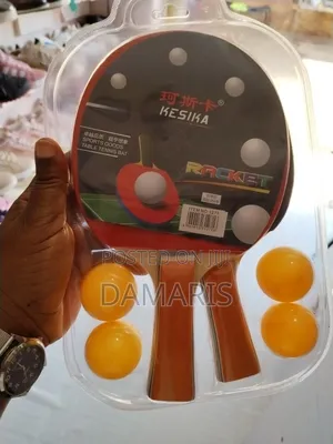 Table Tennis Bats and Balls