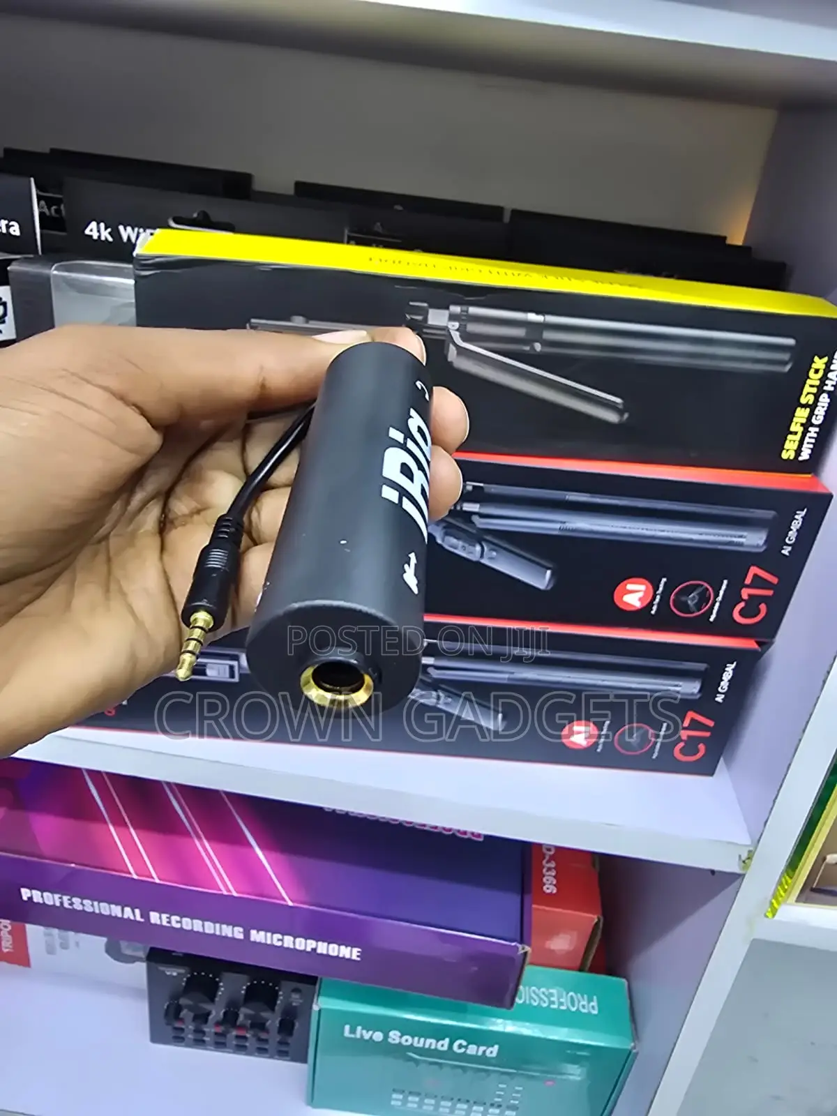 iRig Guitar Interface Adapter for iPhone Android Recording