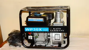 Kato Germany 3-Inch Petrol Water Pump 7.5HP | Heavy Duty Gasoline Pump
