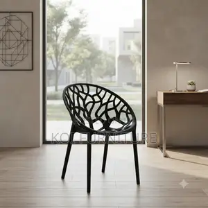 Dining Chair; Mid Backrerst Plastic Dining Chairs