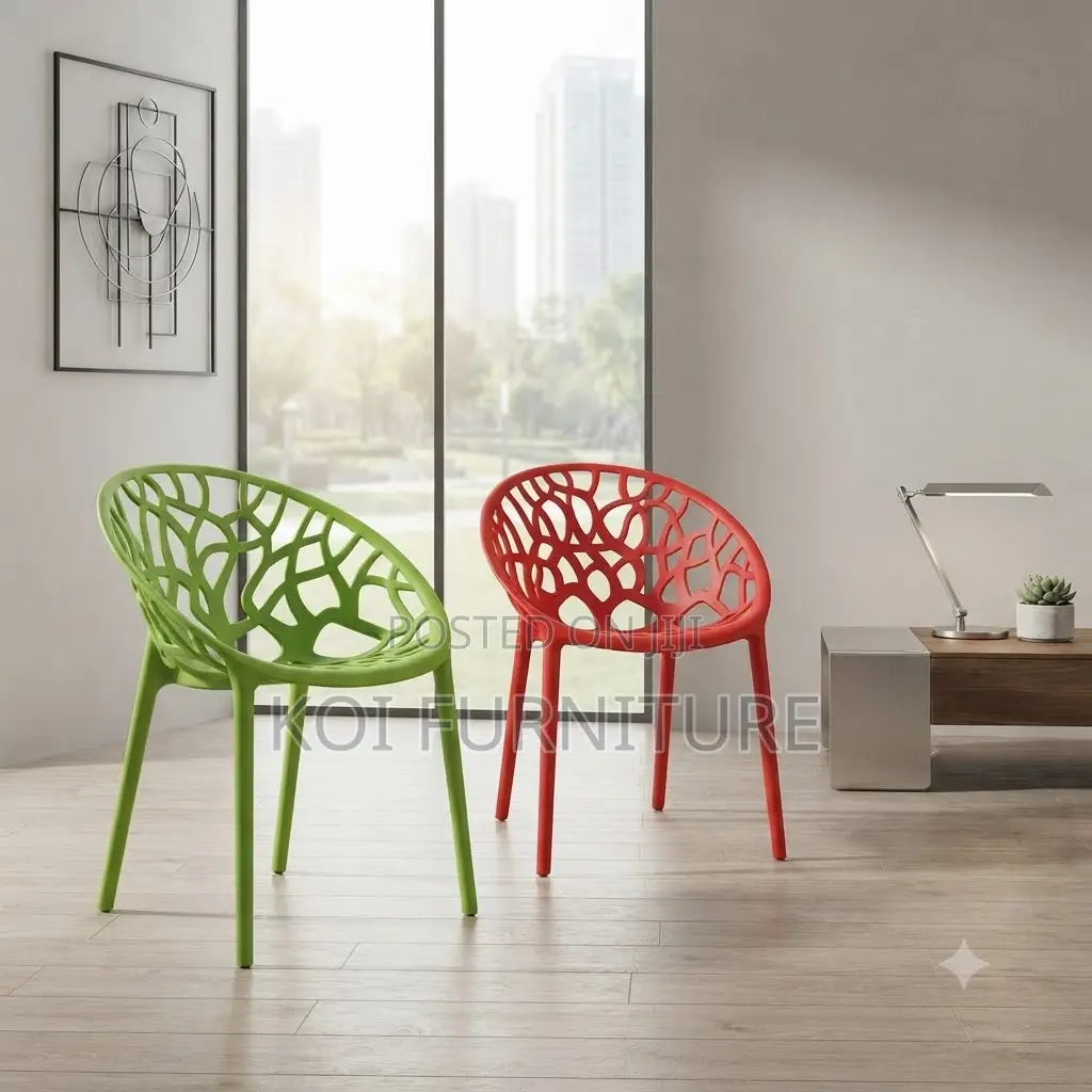 Dining Chair; Mid Backrerst Plastic Dining Chairs