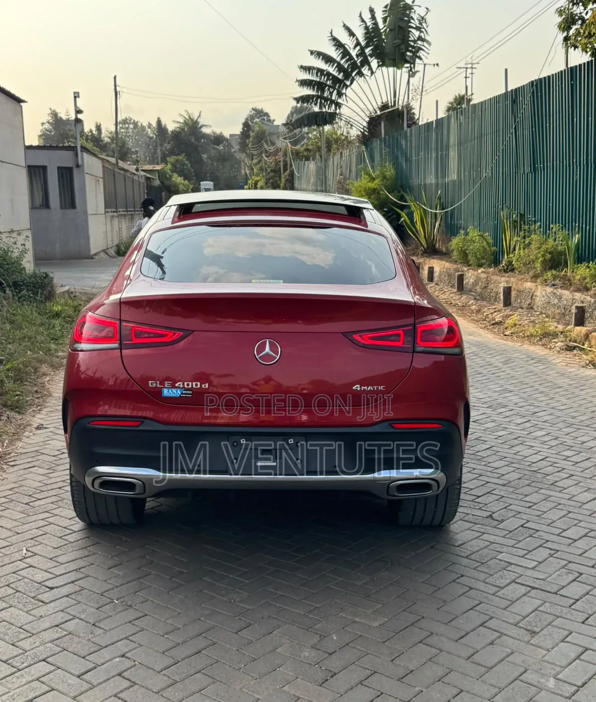 Mercedes-Benz GLE-Class 2020 Red