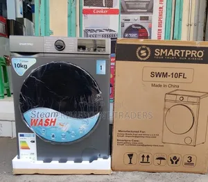 Smartpro Washing Machine 10kg Energy-Efficient Performance With High