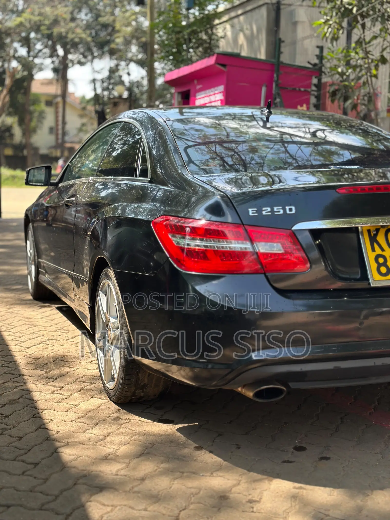 Mercedes-Benz E250 2012 Black