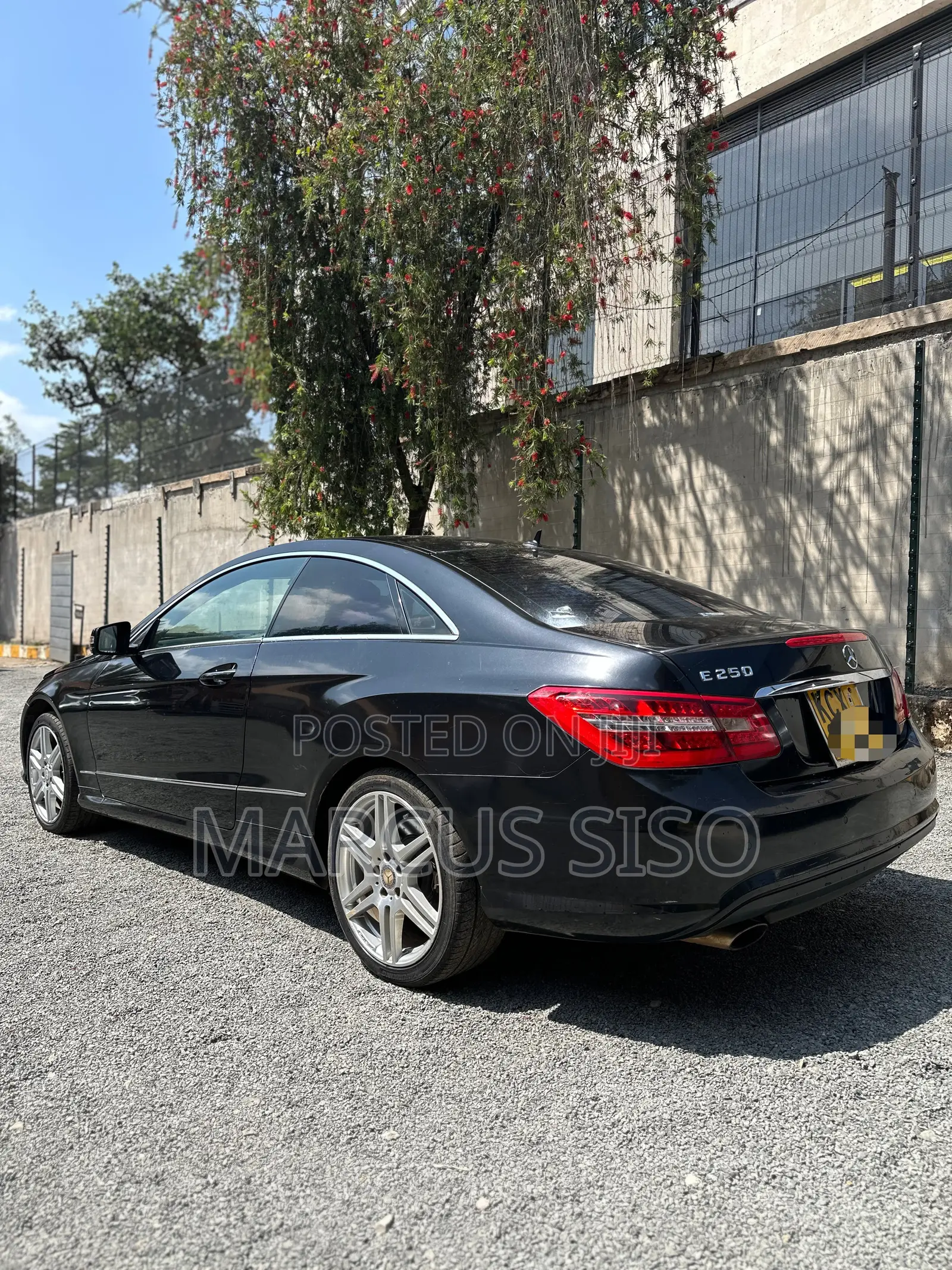 Mercedes-Benz E250 2012 Black