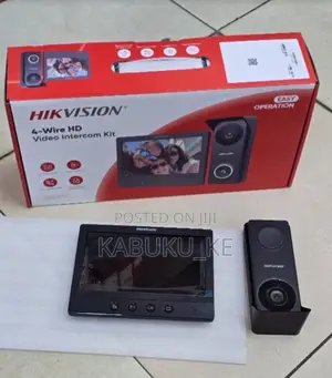 Hd Video Doorbell Intercom System | Hikvision 4-Wire Video Door Phone