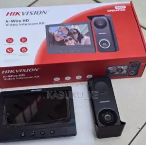 Brand New Hikvision 4-Wire Hd Video Door Phone Intercom Kit