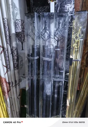 Black Curtain Rods Adjustable Rods