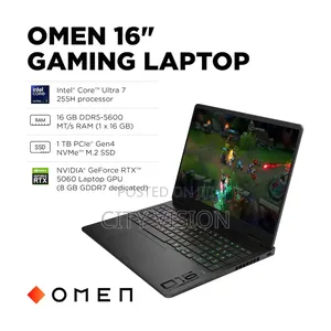 New Laptop HP Omen 16 16GB Intel Core i7 SSD 1T