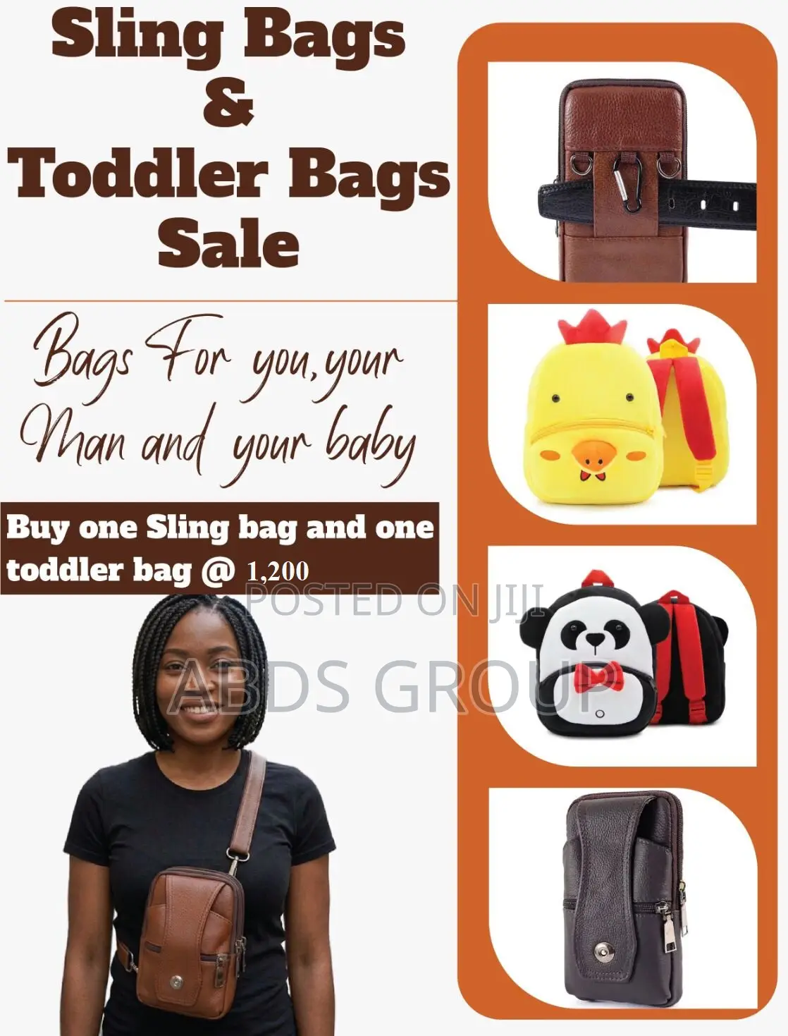 Sling Bags Toddler Bags