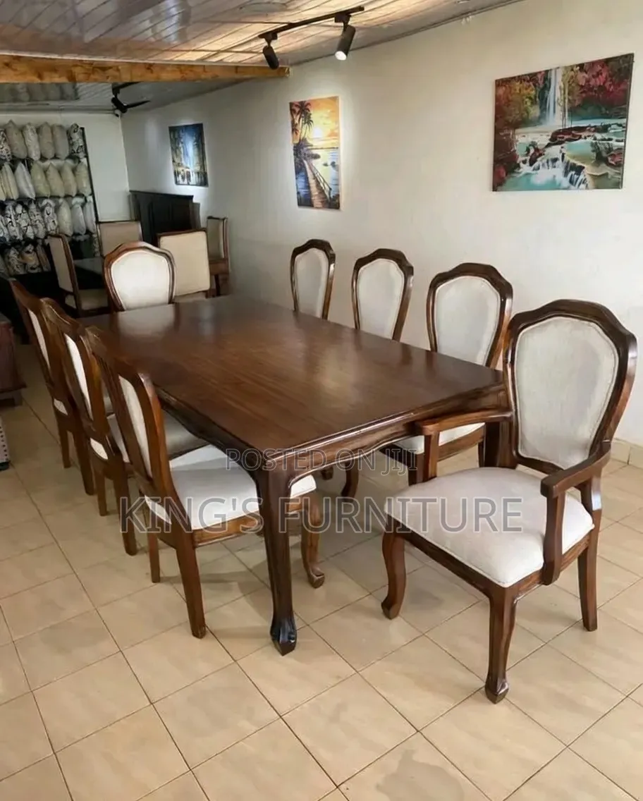 8 Seater Mahogany Dining Table