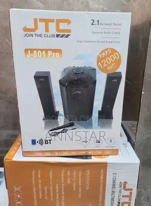 JTC Mtungi 2.1ch Hometheatre-Bt/Fm