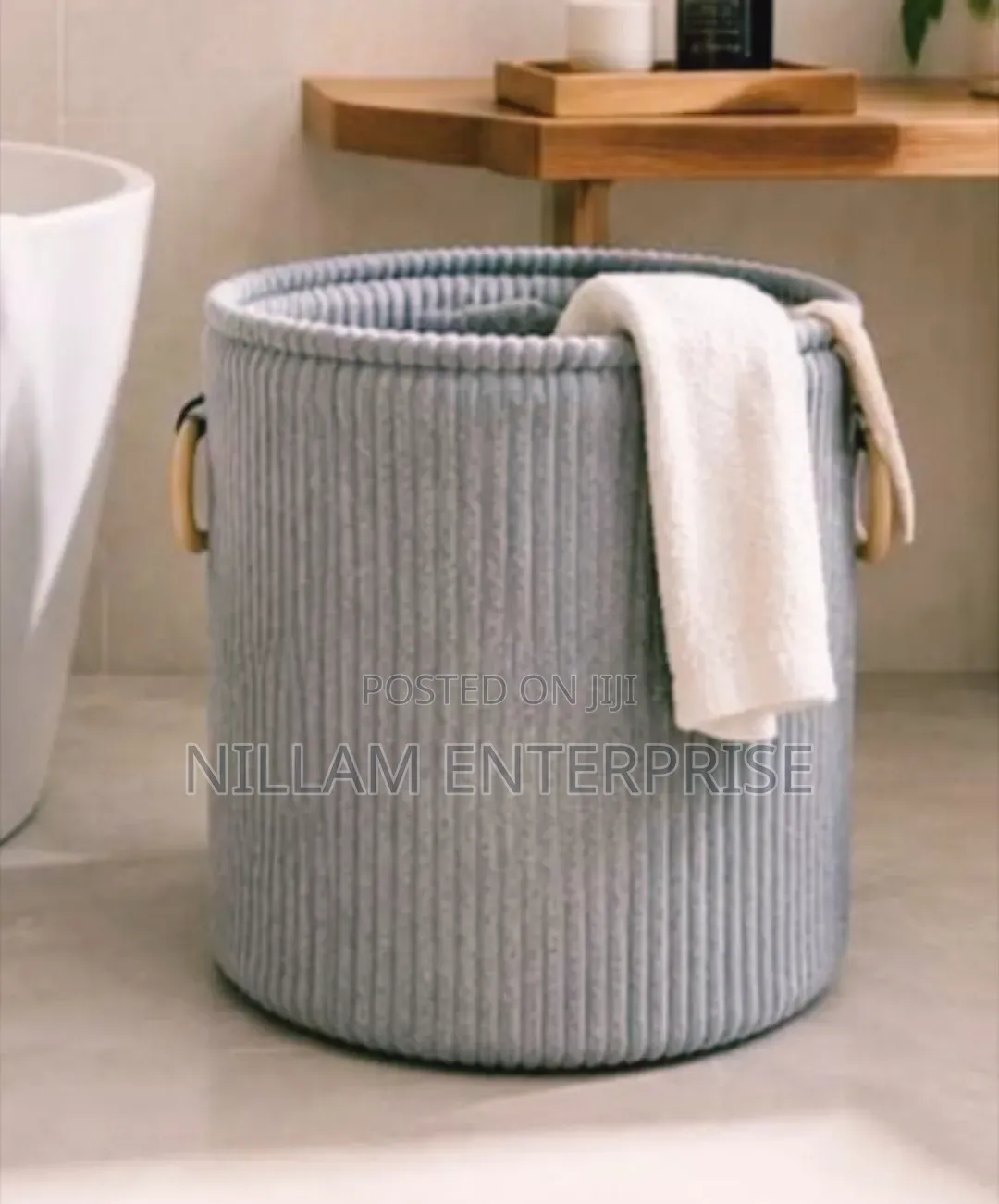 Velvet Coudry Laundry Basket