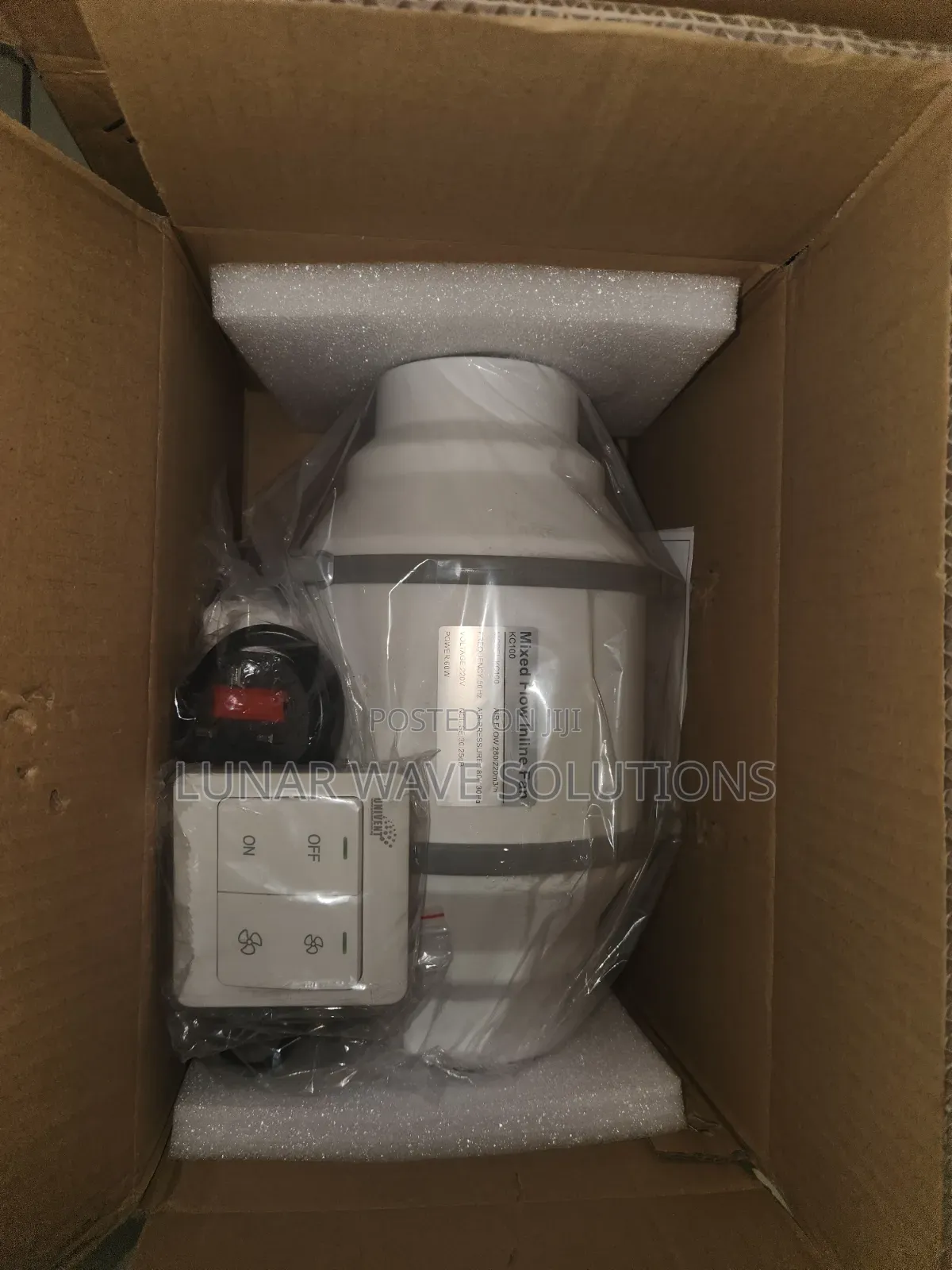 Inline Exhaust Fan 4"